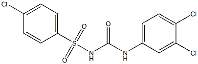 1-(3,4-Dichlorophenyl)-3-(4-chlorophenylsulfonyl)urea