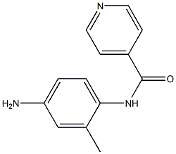 N-(4-Amino-2-methylphenyl)-4-pyridinecarboxamide Structure