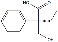 [R,(+)]-2-Hydroxymethyl-2-phenylbutyric acid