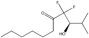 (3R)-4,4-Difluoro-3-hydroxy-2-methyl-5-undecanone,,结构式