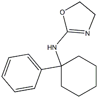 2-(1-Phenylcyclohexylamino)-2-oxazoline Structure