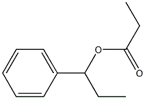 Propanoic acid 1-phenylpropyl ester 结构式