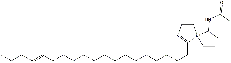 1-[1-(Acetylamino)ethyl]-1-ethyl-2-(15-nonadecenyl)-2-imidazoline-1-ium|