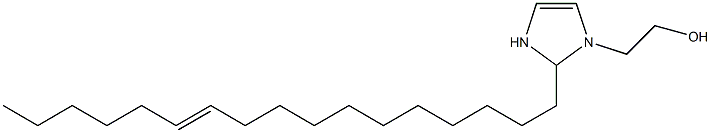 2-(11-Heptadecenyl)-4-imidazoline-1-ethanol Structure