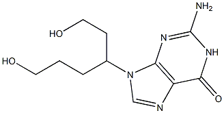 2-Amino-9-(1,6-dihydroxyhexan-3-yl)-9H-purin-6(1H)-one|