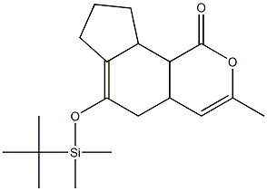 3-Methyl-6-[[dimethyl(tert-butyl)silyl]oxy]-7,8-propano-4a,5,8,8a-tetrahydroisocoumarin