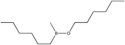 Methylhexyl[hexyloxy]borane