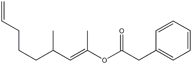 Phenylacetic acid 1,3-dimethyl-1,7-octadienyl ester