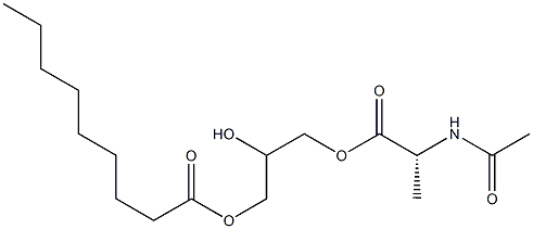 1-[(N-Acetyl-D-alanyl)oxy]-2,3-propanediol 3-nonanoate