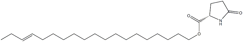 (S)-5-Oxopyrrolidine-2-carboxylic acid 16-nonadecenyl ester Struktur