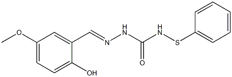 5-Methoxysalicylaldehyde 4-(phenylthio)semicarbazone