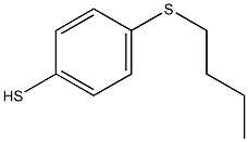 4-Butylthiobenzenethiol Struktur