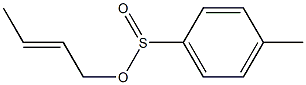 4-Methylbenzenesulfinic acid (2E)-2-buten-1-yl ester
