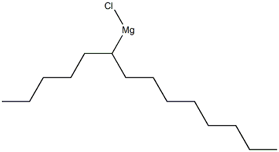 (1-Pentylnonyl)magnesium chloride Structure