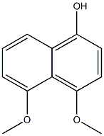 4,5-Dimethoxy-1-naphthol Structure