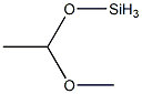 (1-Methoxyethoxy)silane,,结构式