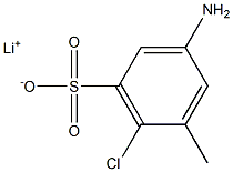 3-Amino-6-chloro-5-methylbenzenesulfonic acid lithium salt