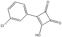  4-(3-Chlorophenyl)-3-hydroxy-3-cyclobutene-1,2-dione