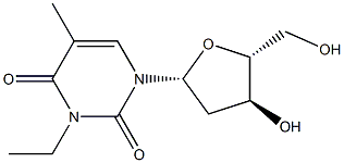 3-Ethylthymidine Structure