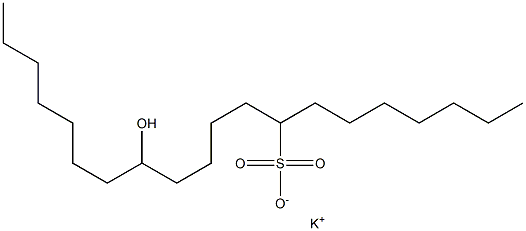  13-Hydroxyicosane-8-sulfonic acid potassium salt