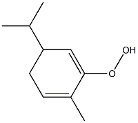 p-Mentha-1,5-dien-6-yl hydroperoxide Structure