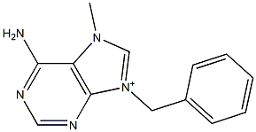 6-Amino-9-benzyl-7-methyl-7H-purin-9-ium