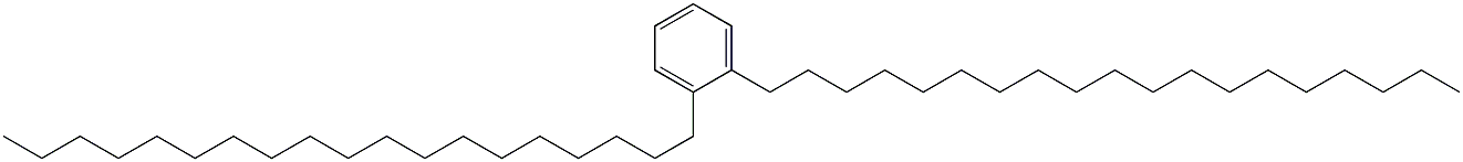 1,2-Dinonadecylbenzene Struktur