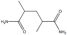 2,4-Dimethylglutaramide,,结构式
