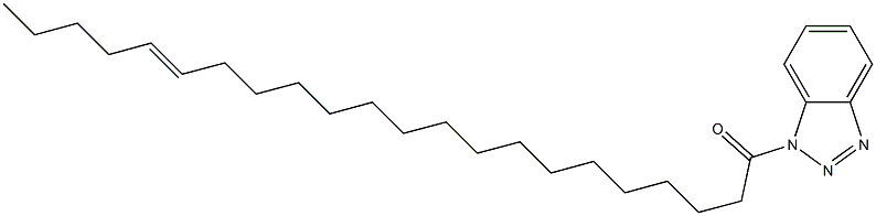 1-(1-Oxo-17-docosenyl)-1H-benzotriazole,,结构式