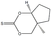  (4aS,7aS)-4a-Methyl-4,4a,5,6,7,7a-hexahydrocyclopenta-1,3-dioxin-2-thione