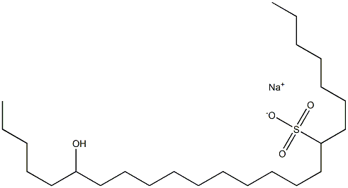 19-Hydroxytetracosane-8-sulfonic acid sodium salt