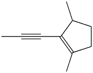  1,3-Dimethyl-2-(1-propynyl)cyclopentene