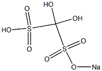 ジヒドロキシ(ソジオスルホ)メタンスルホン酸 化学構造式