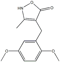  4-(2,5-Dimethoxybenzyl)-3-methylisoxazol-5(2H)-one