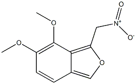 1-(Nitromethyl)-6,7-dimethoxyisobenzofuran,,结构式