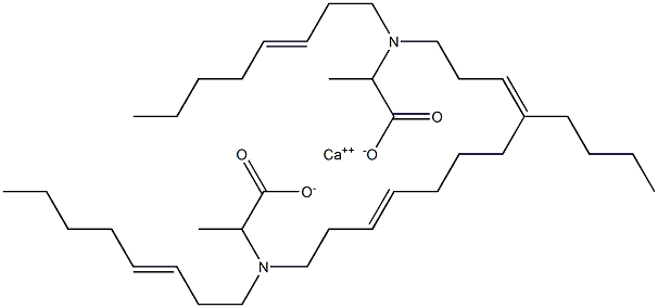 Bis[2-[di(3-octenyl)amino]propanoic acid]calcium salt