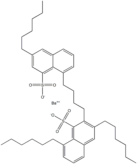 Bis(3,8-dihexyl-1-naphthalenesulfonic acid)barium salt
