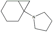 1-Pyrrolizinobicyclo[4.1.0]heptane 结构式