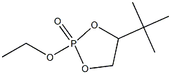 2-Ethoxy-4-tert-butyl-1,3,2-dioxaphospholane 2-oxide Struktur