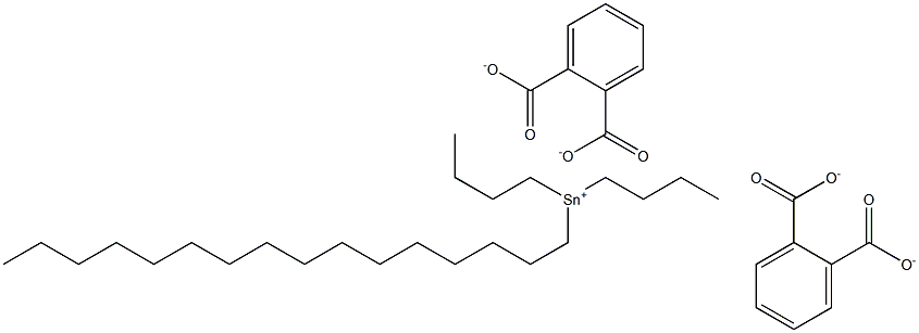  Bis(phthalic acid 1-hexadecyl)dibutyltin(IV) salt