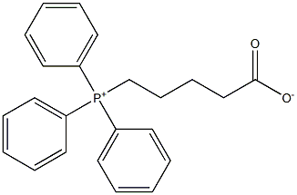 5-(Triphenylphosphonio)pentanoic acid,,结构式
