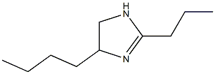 4-Butyl-2-propyl-2-imidazoline Structure