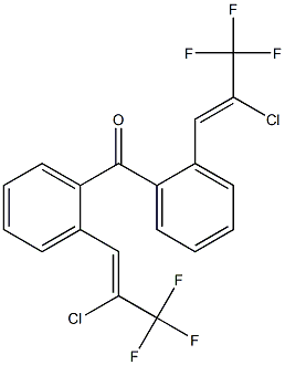 (2-Chloro-3,3,3-trifluoro-1-propenyl)phenyl ketone|