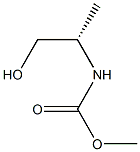 (-)-[(S)-2-Hydroxy-1-methylethyl]carbamic acid methyl ester Struktur