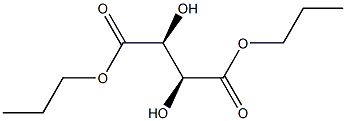 Dipropyl D-tartrate,,结构式