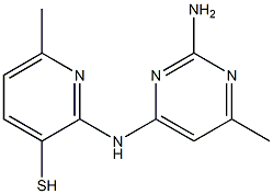 2-[(2-Amino-4-methyl-6-pyrimidinyl)amino]-6-methyl-3-pyridinethiol