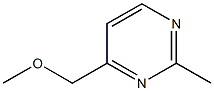 2-Methyl-4-methoxymethylpyrimidine Struktur