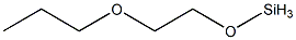 (2-Propoxyethoxy)silane Structure