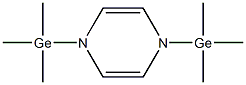 1,4-Bis(trimethylgermyl)-1,4-dihydropyrazine 结构式