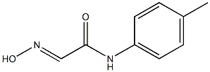 4'-Methyl-2-(hydroxyimino)acetanilide Struktur